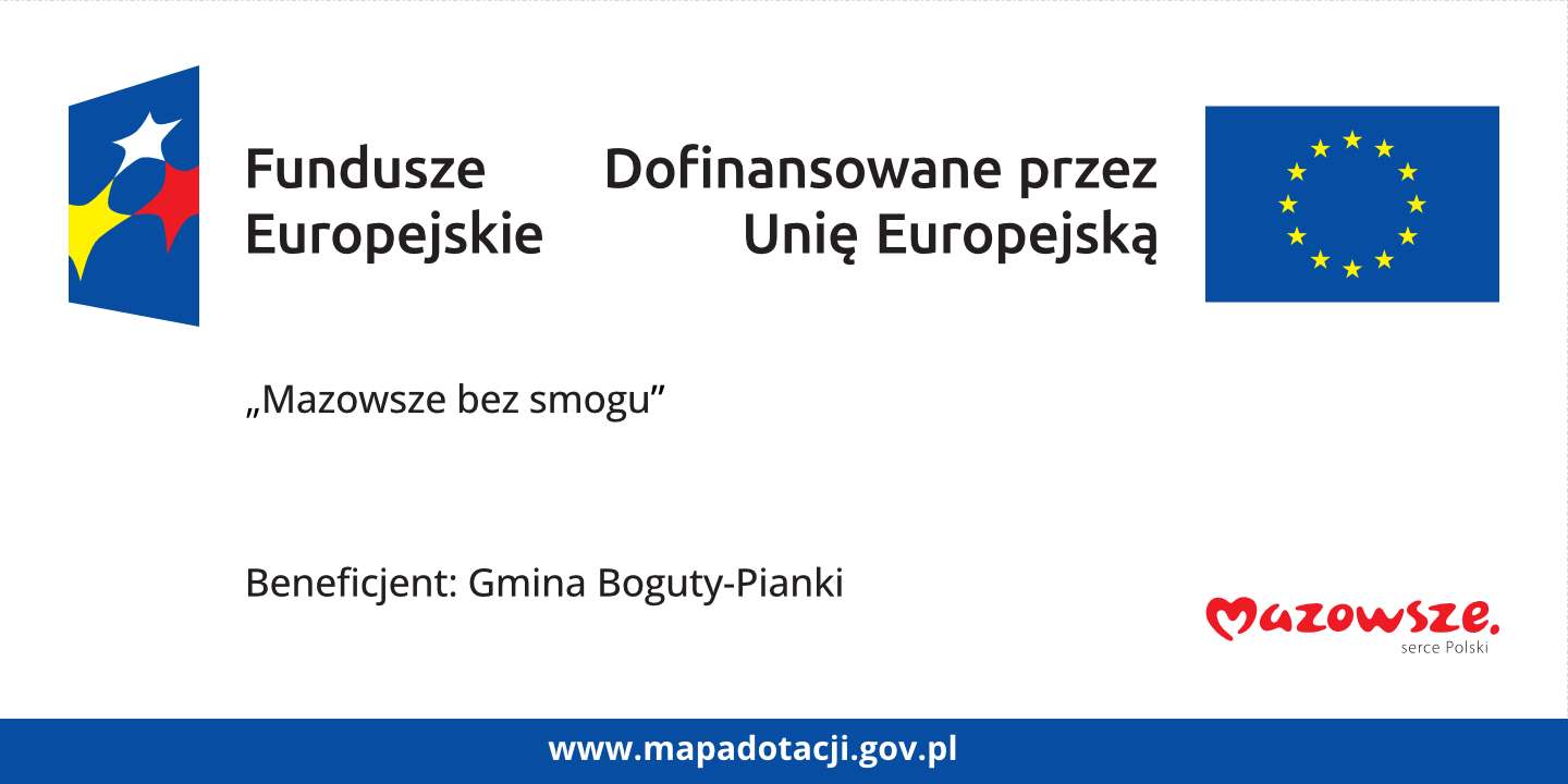 Tablica informująca o realizacji projektu