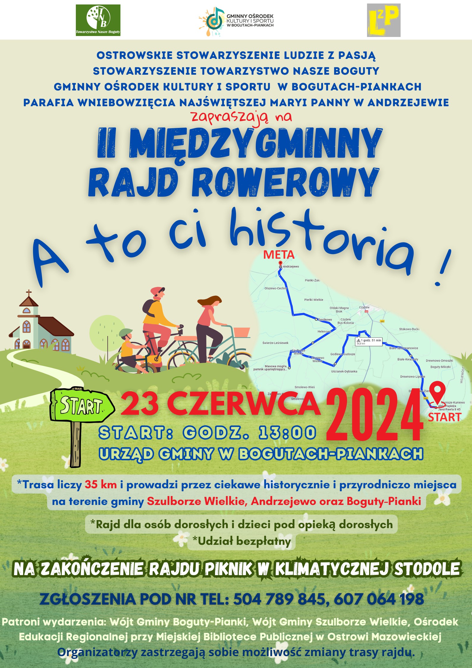 II Rajd Rowerowy